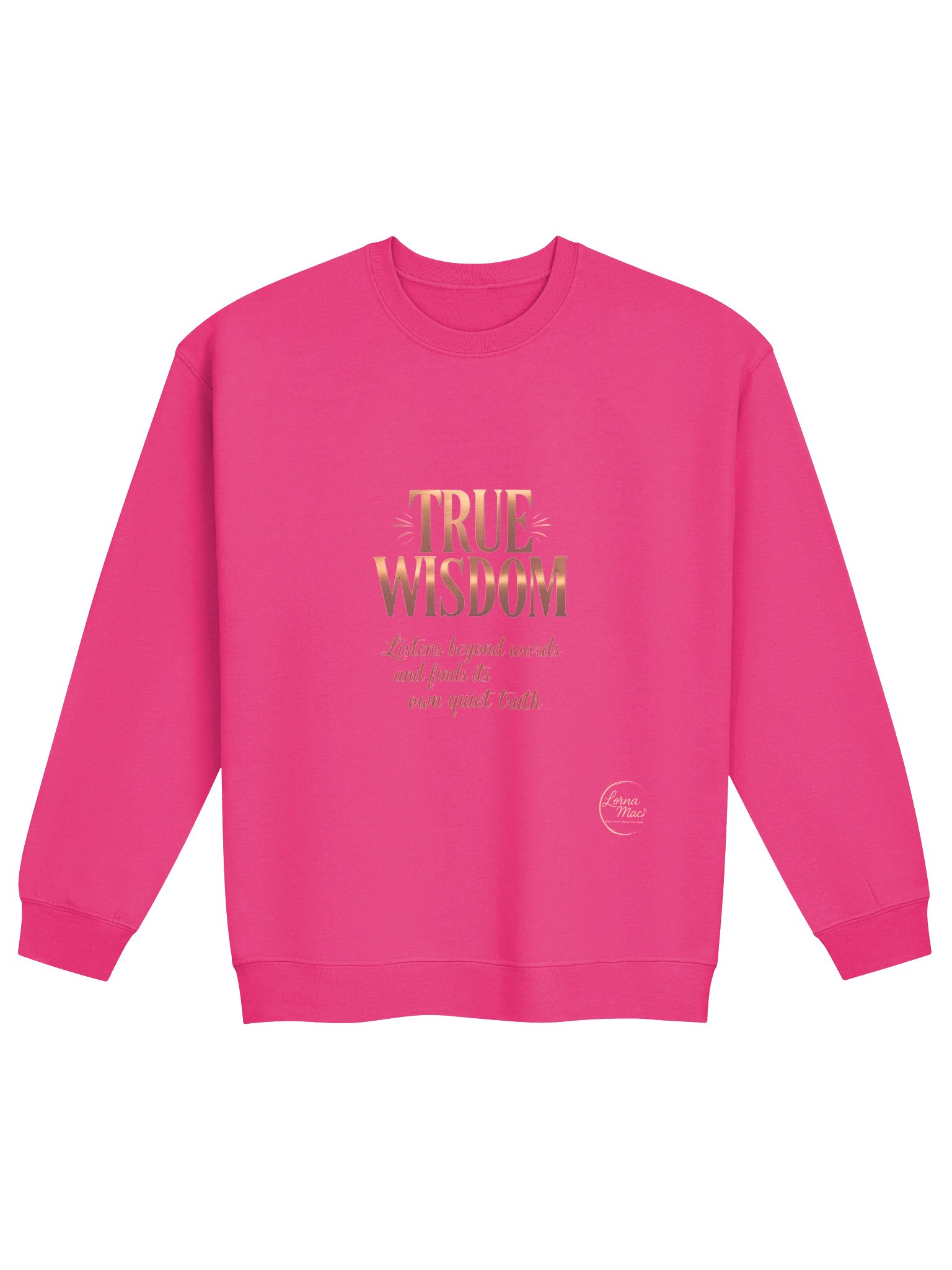 True Wisdom Metallic Sweatshirt product image (2)