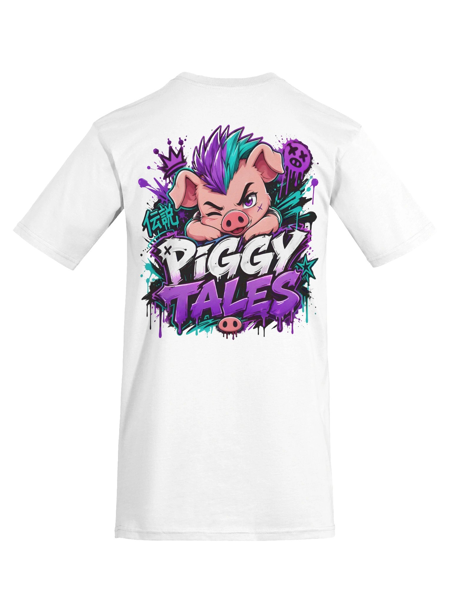 Piggy Tales Graffiti Tee product image (15)