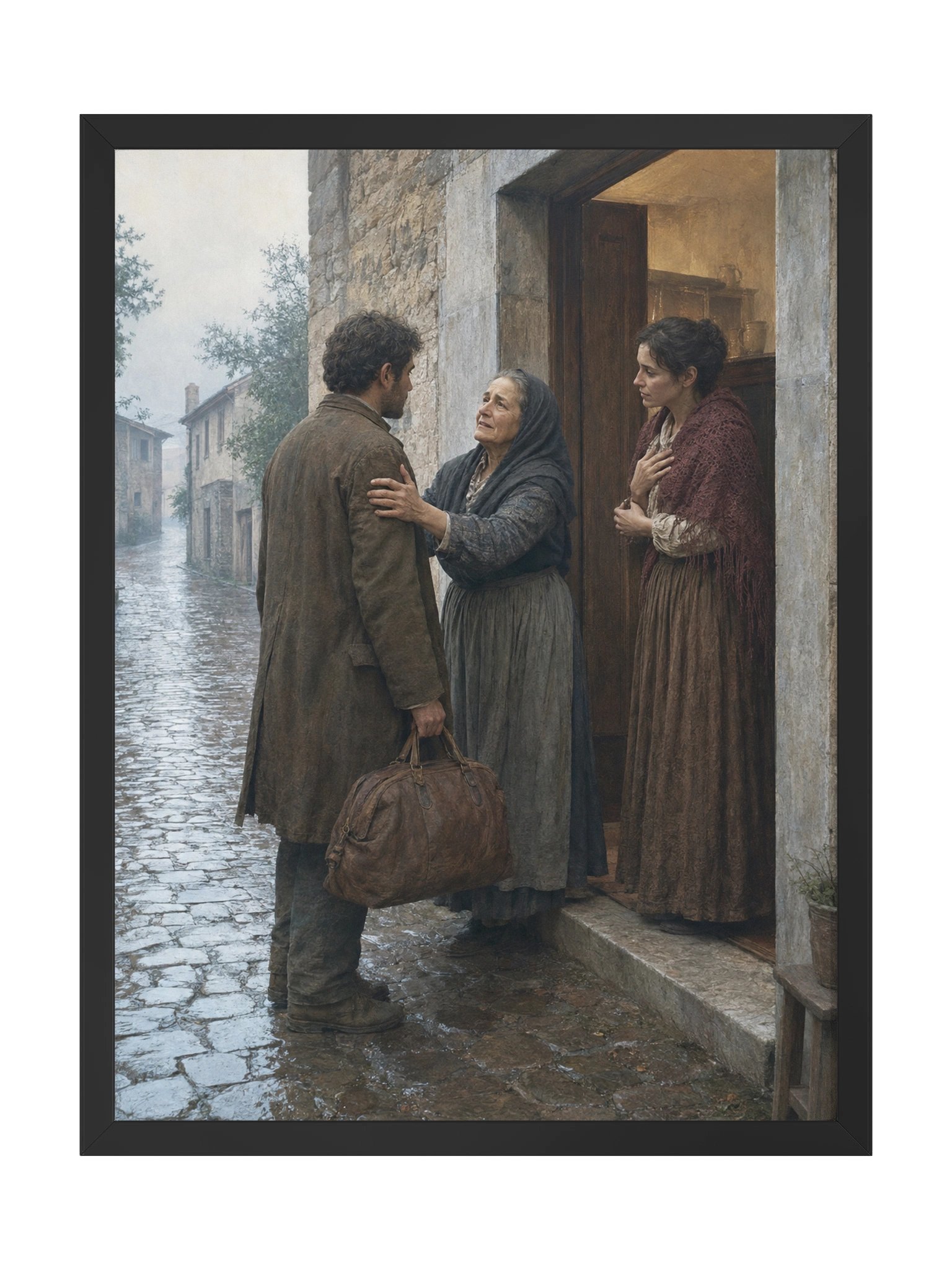 Il Ritorno del Soldato — Framed Matte Art Print product image (2)