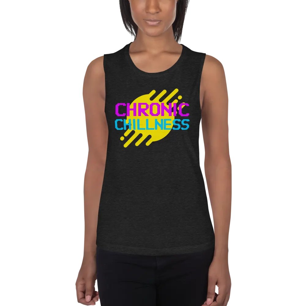 Chronic Chillness flowy tank top product image (2)
