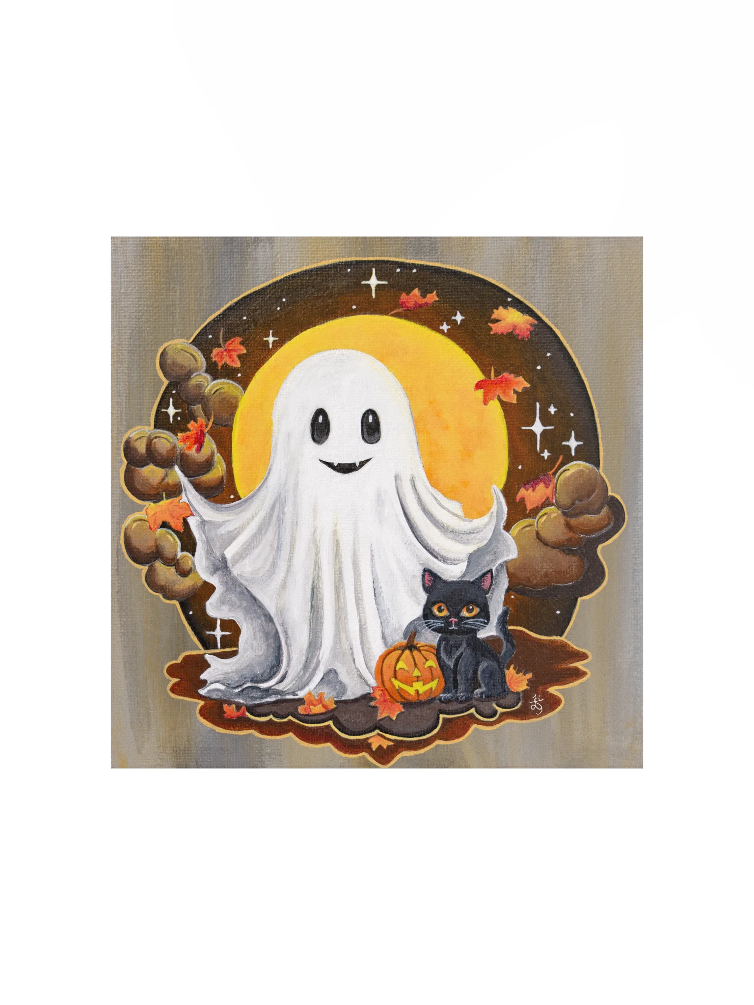 Fall Ghost Original Art Print product image (1)