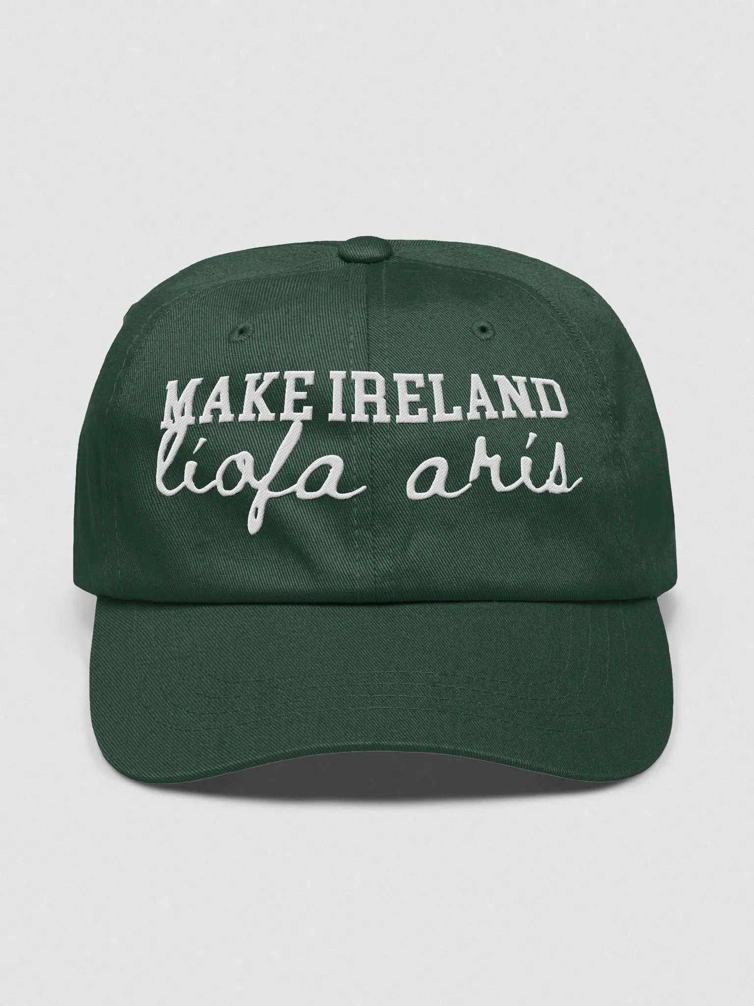 Make Ireland Fluent Again | Dad Cap in Irish / Gaeilge / Gaelic product image (1)