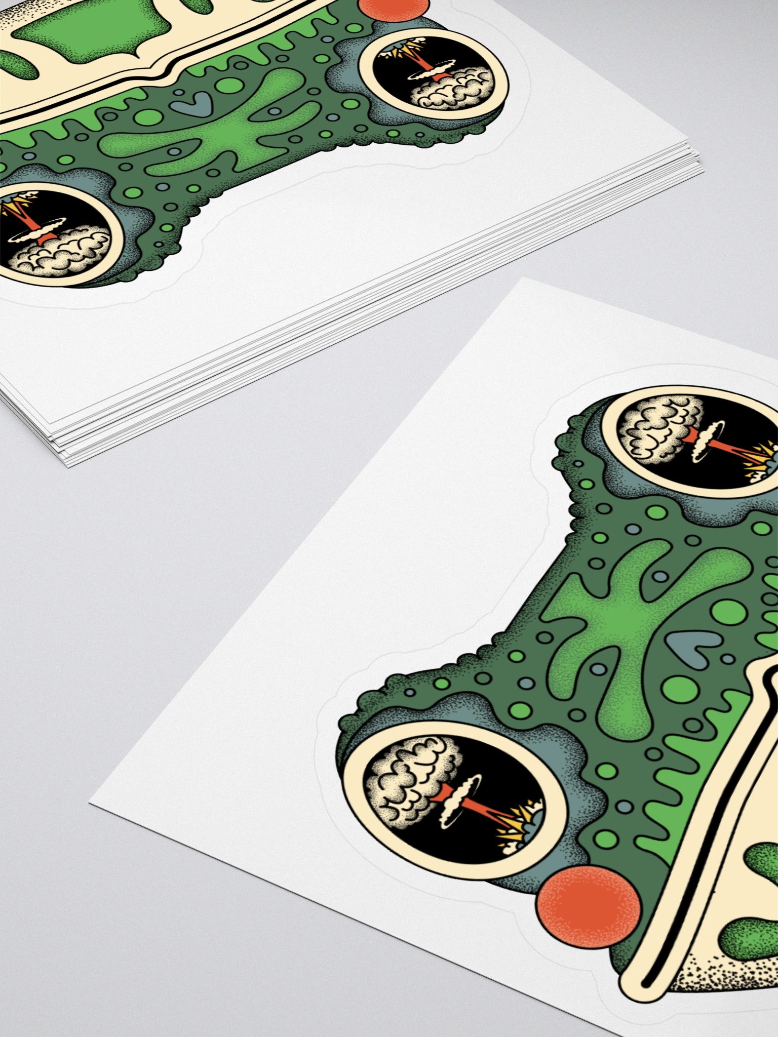 Toadal Destruction Sticker product image (4)