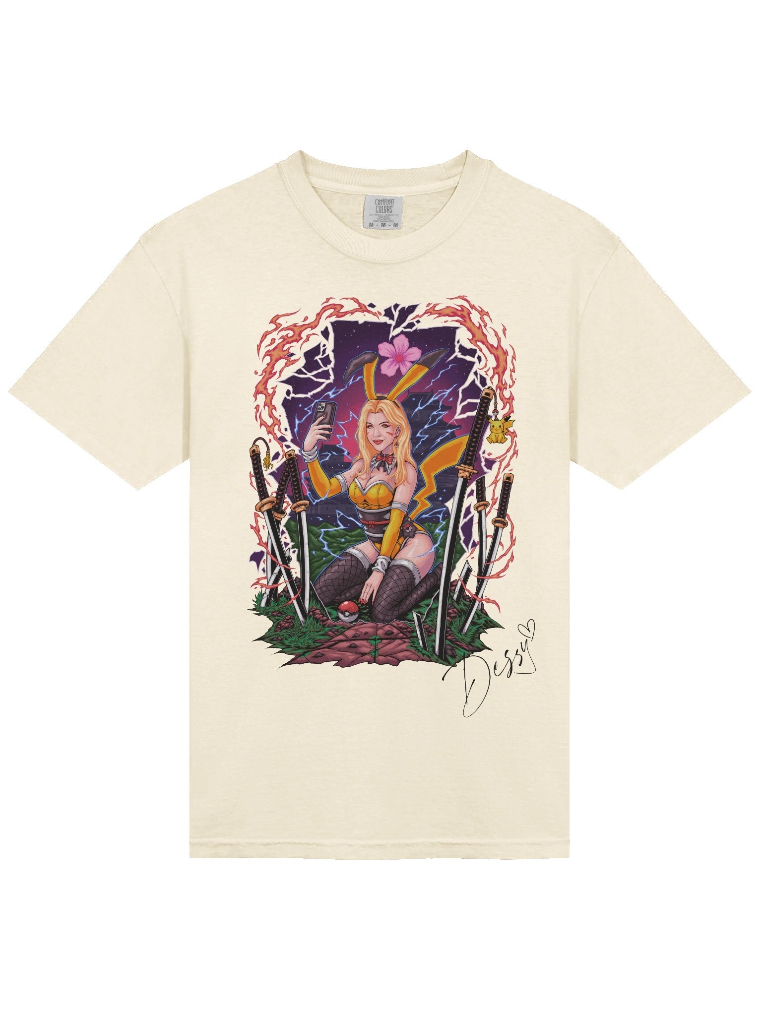Electric Bunny - T-Shirt product image (3)