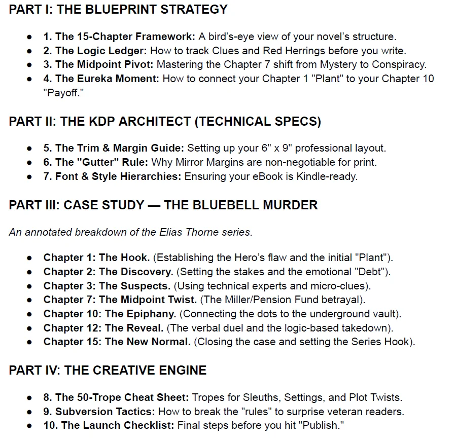 The Mystery Architect: 15-Chapter KDP-Ready Blueprint product image (5)