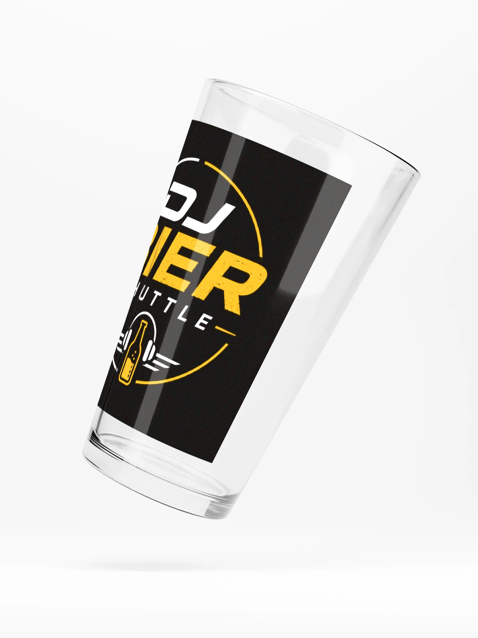 DJ Beer Shuttle beer glass "logo" product image (5)