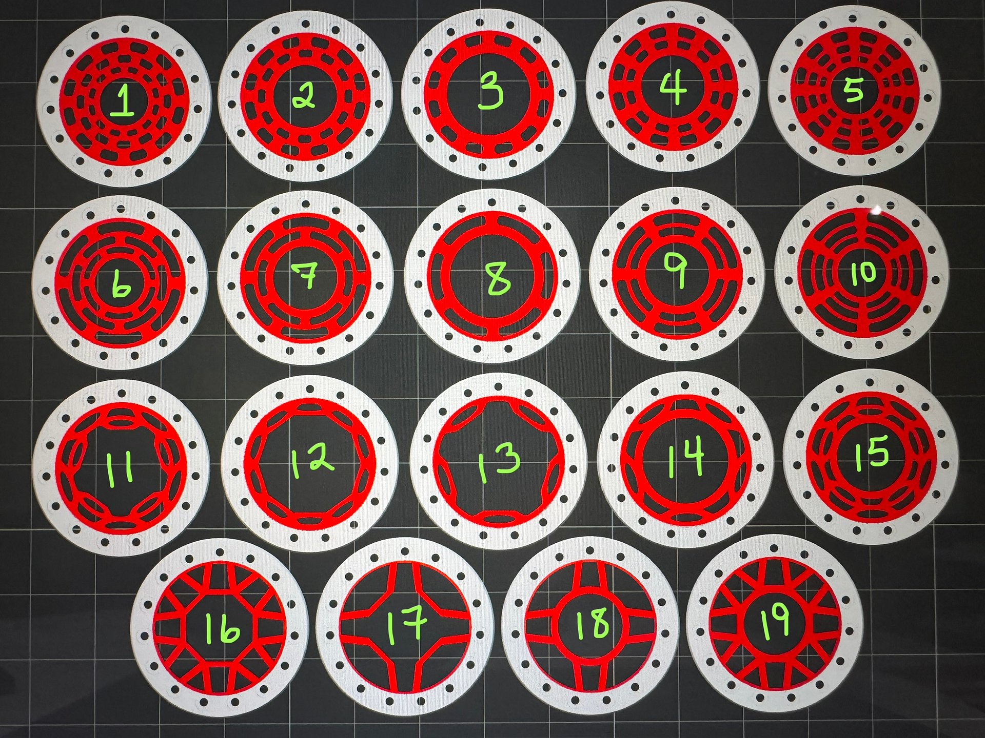 GRC3D 1.0" TREAL 15-Hole Beadlock Rings product image (1)