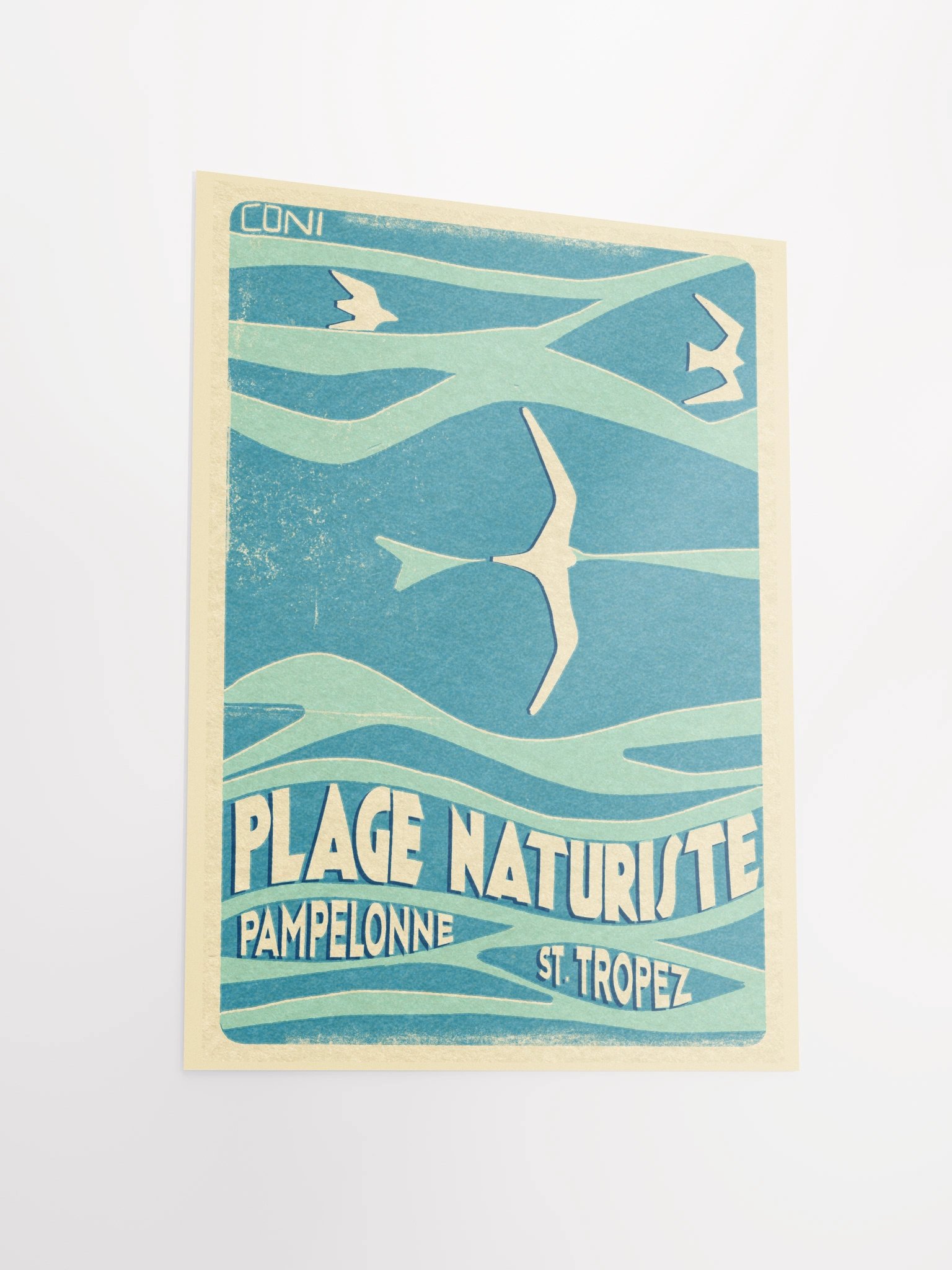Plage Naturiste Print product image (3)
