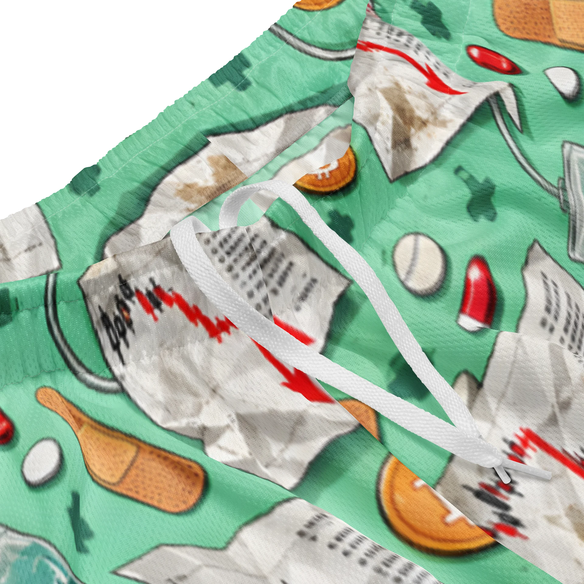 Market Signals Mesh Shorts — Paper Hands Costume Set product image (3)