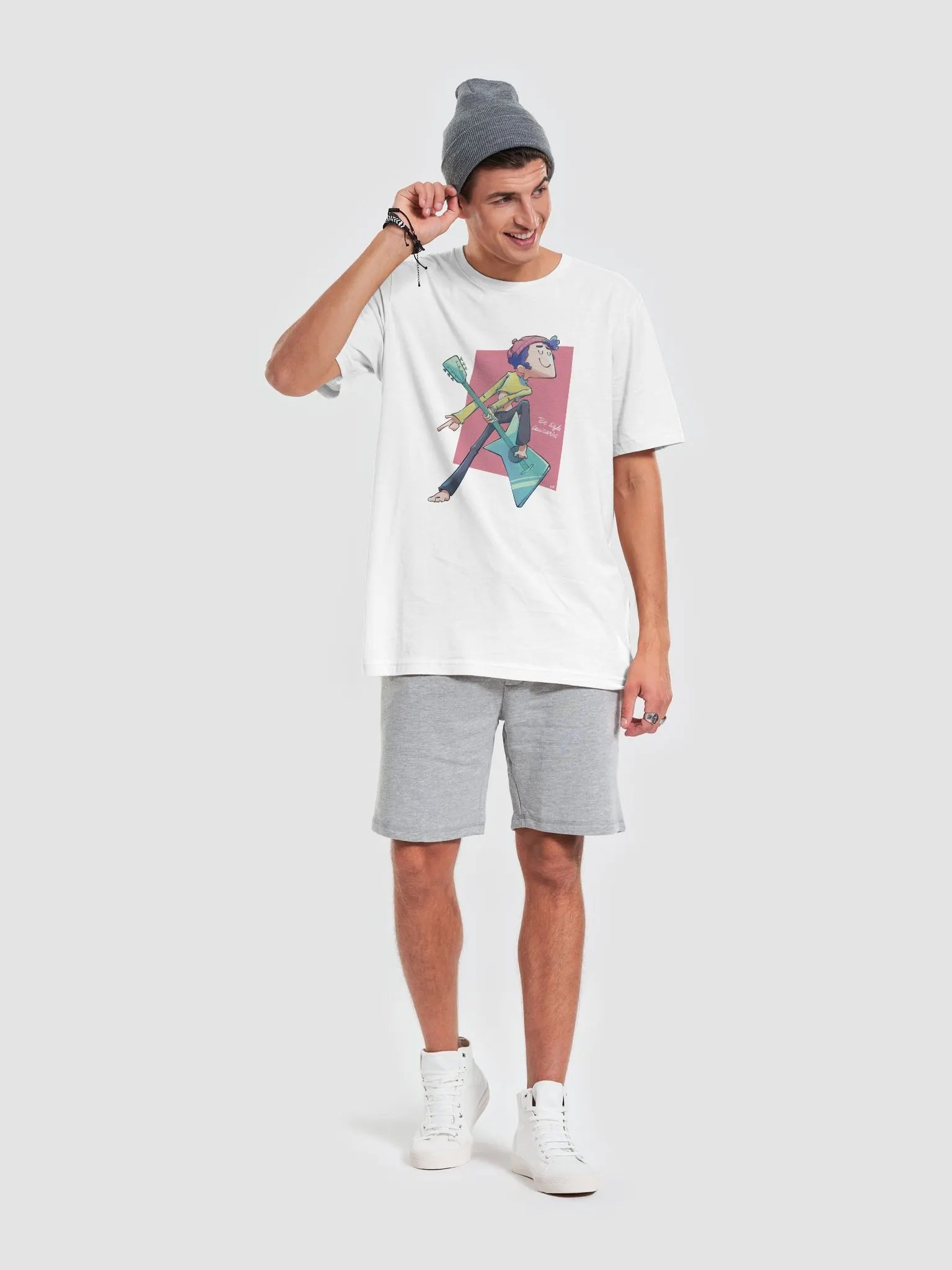 Toe Style Guitarist | Bella+Canvas Supersoft T-Shirt product image (6)