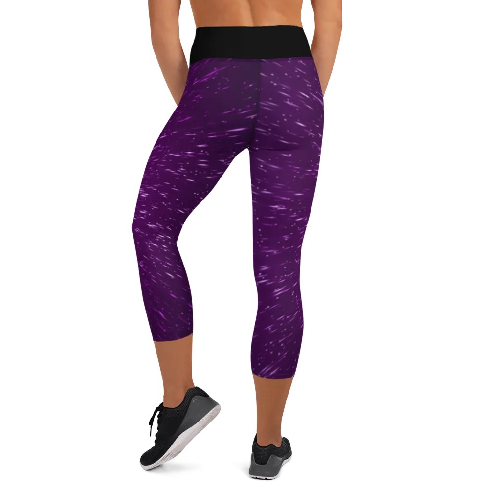Radiant Burst Yoga Capri Leggings product image (6)