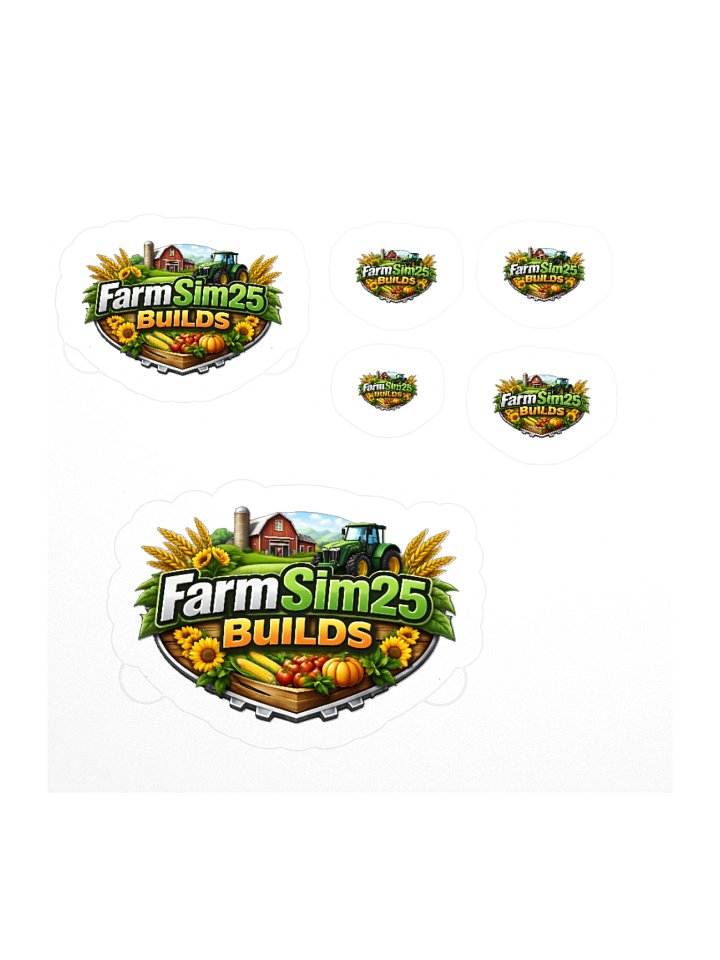 Harvest Logo Stickers product image (2)