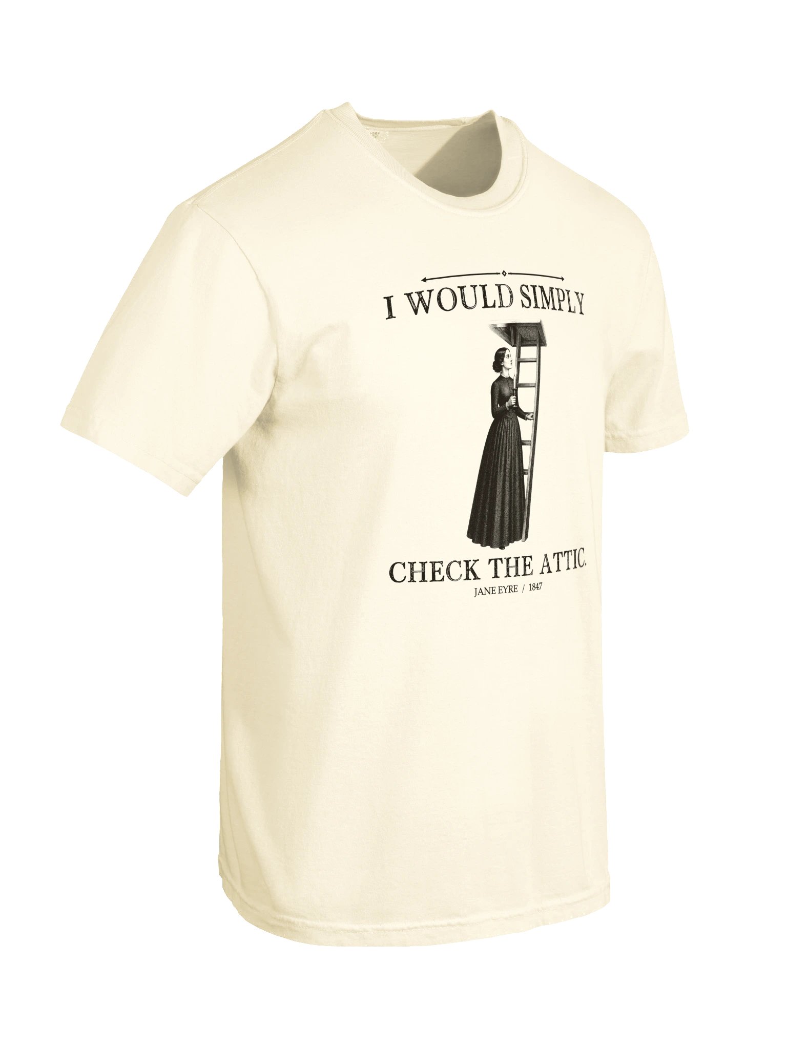 Check The Attic -- Jane Eyre Tee (Light) product image (21)