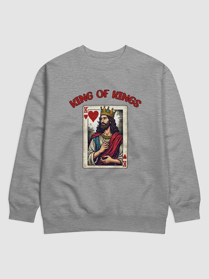 Jesus – King of Kings - Cotton Heritage Premium Sweatshirt product image (8)