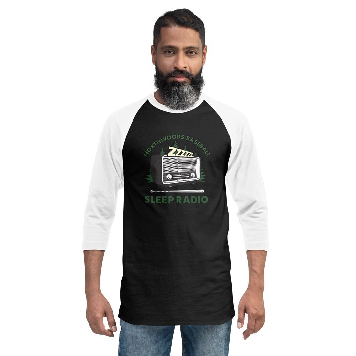 Northwoods Baseball Sleep Radio Baseball Tee product image (7)