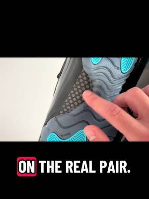 ‘Outsole’ Air Jordan 11 Gamma Blue 2025 Real Vs. Fake #nike #airjordan #jordan #jordans #sneakers 