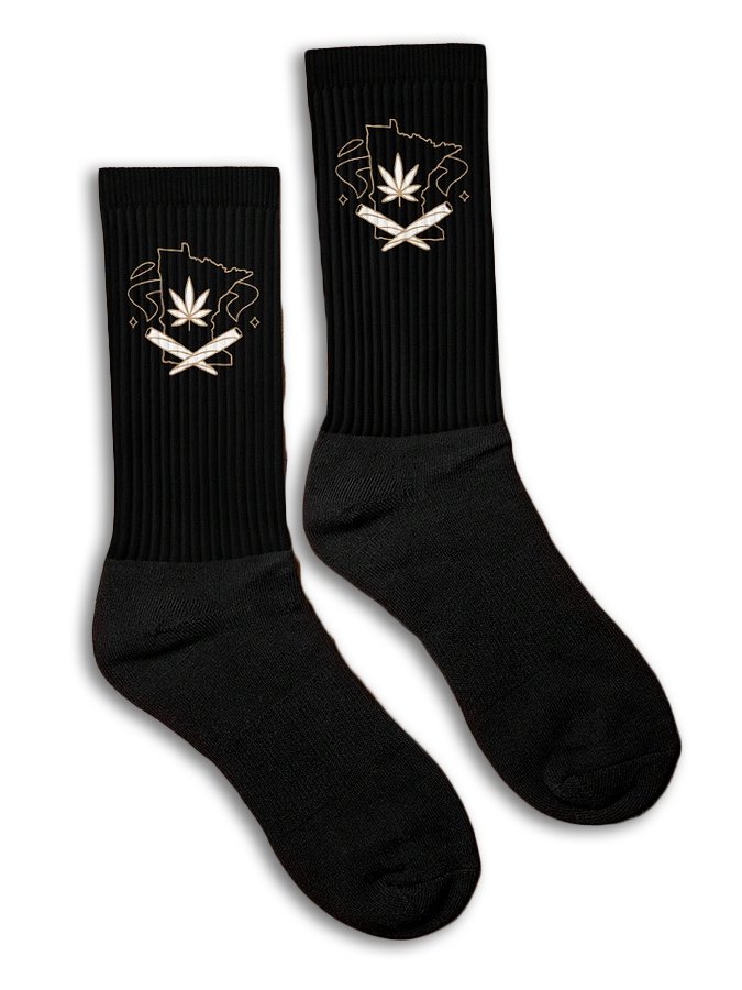 Land of 10,000 Tokes ✧ Minnesota Cannabis Socks product image (1)
