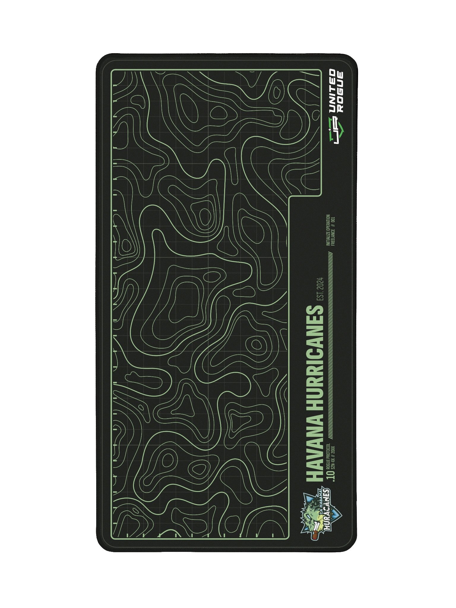 Havana Hurricanes Map Desk Mat product image (2)