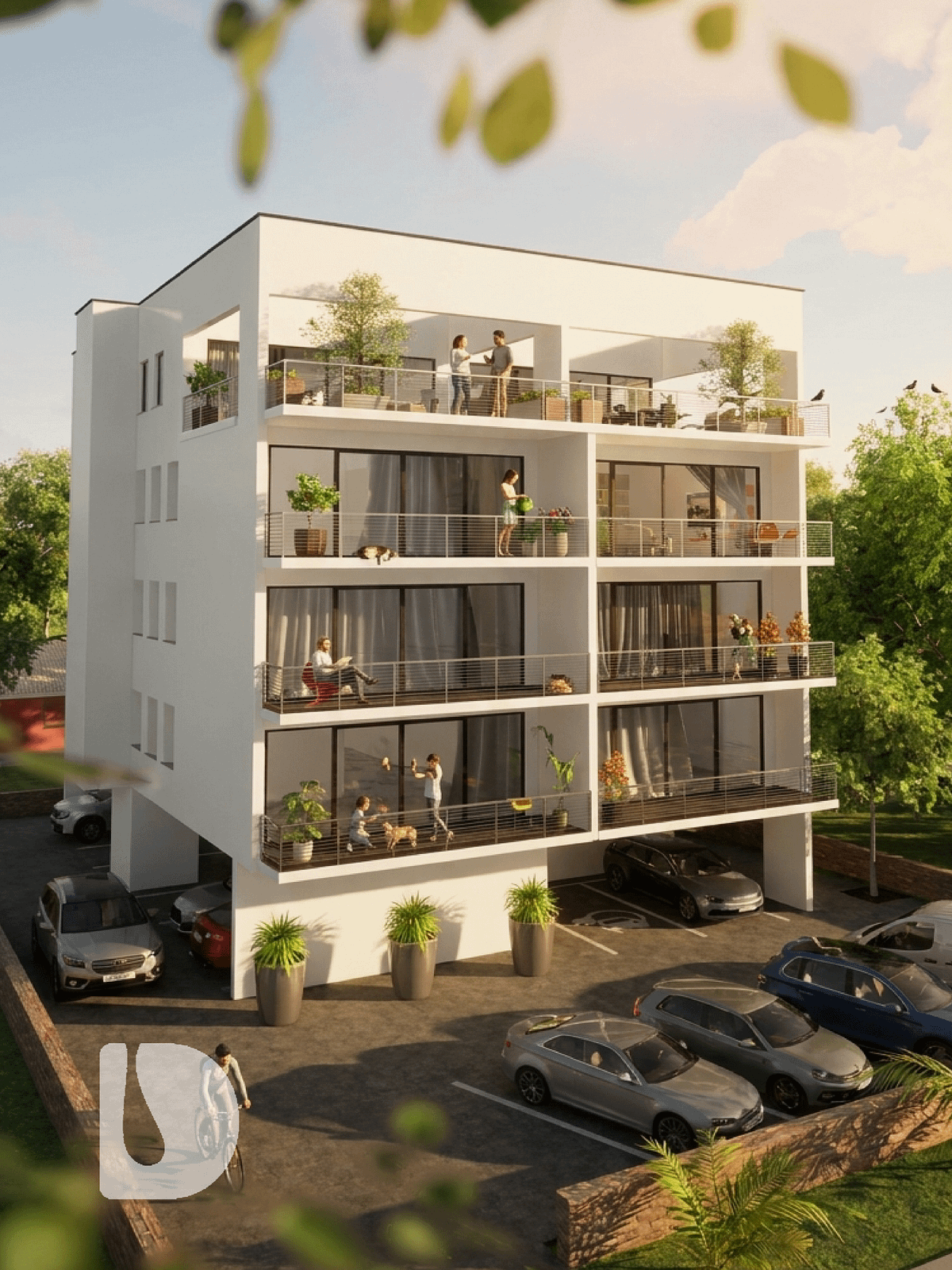 Architectural Drawings – 5-Storey 6-Unit Apartment Block with Penthouse ...
