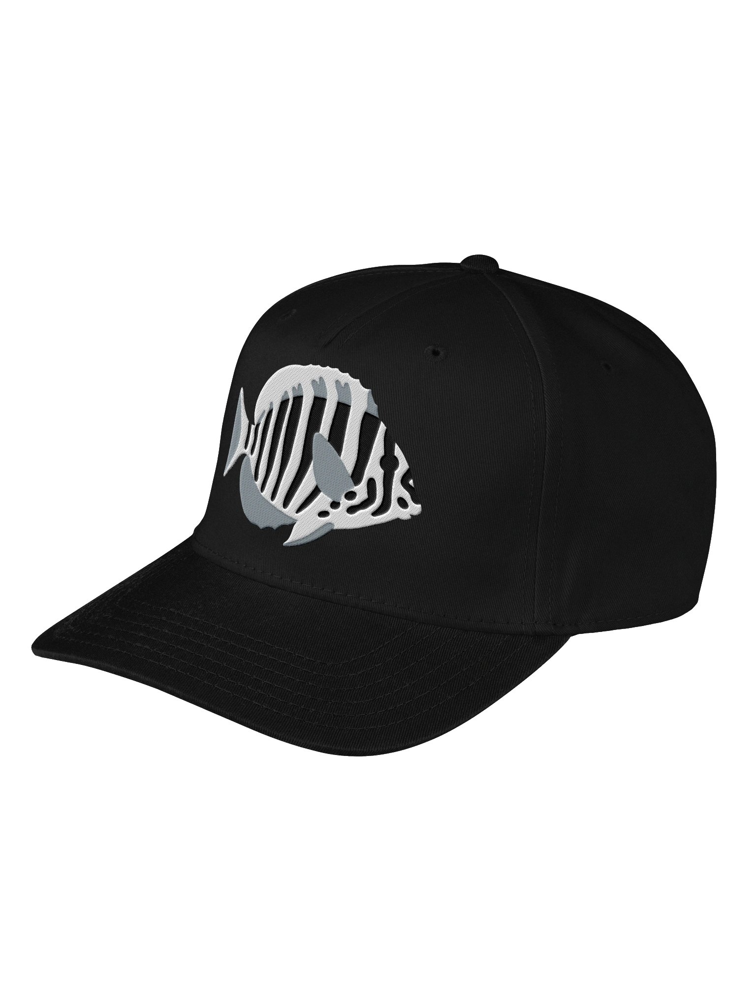 Zebra Tang Mid-Profile Baseball Cap (Embroidered) for Reef and Marine Aquarium Lovers product image (14)