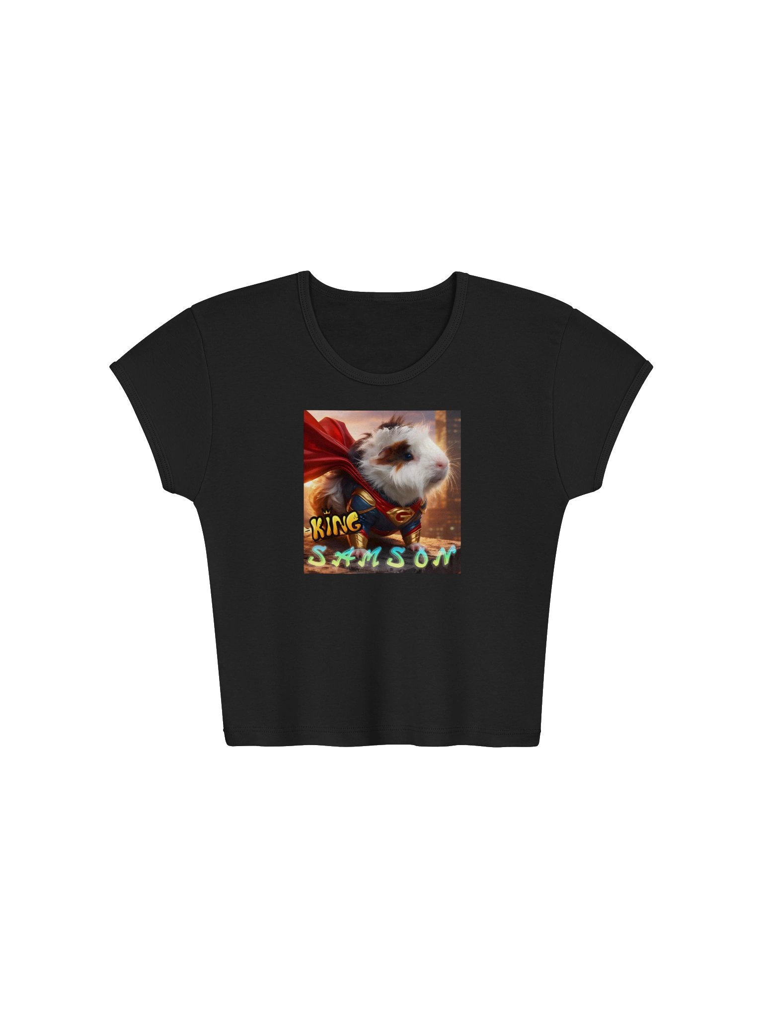 King Samson Super Guinea Pig Crop Top product image (1)