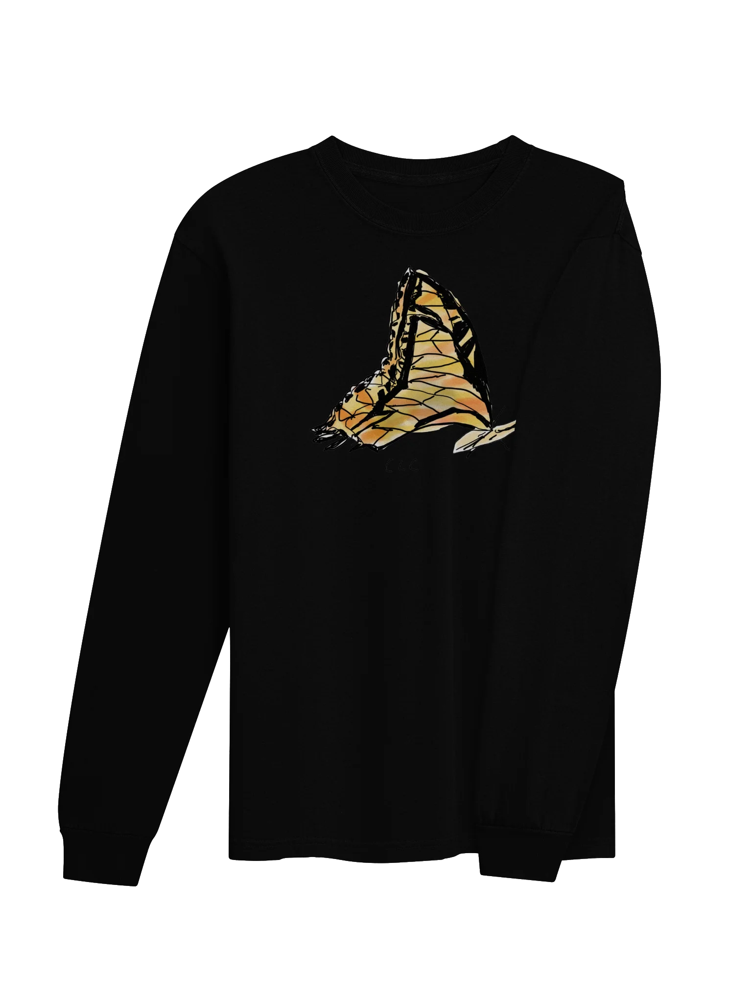 Butterfly long sleeve tee product image (20)