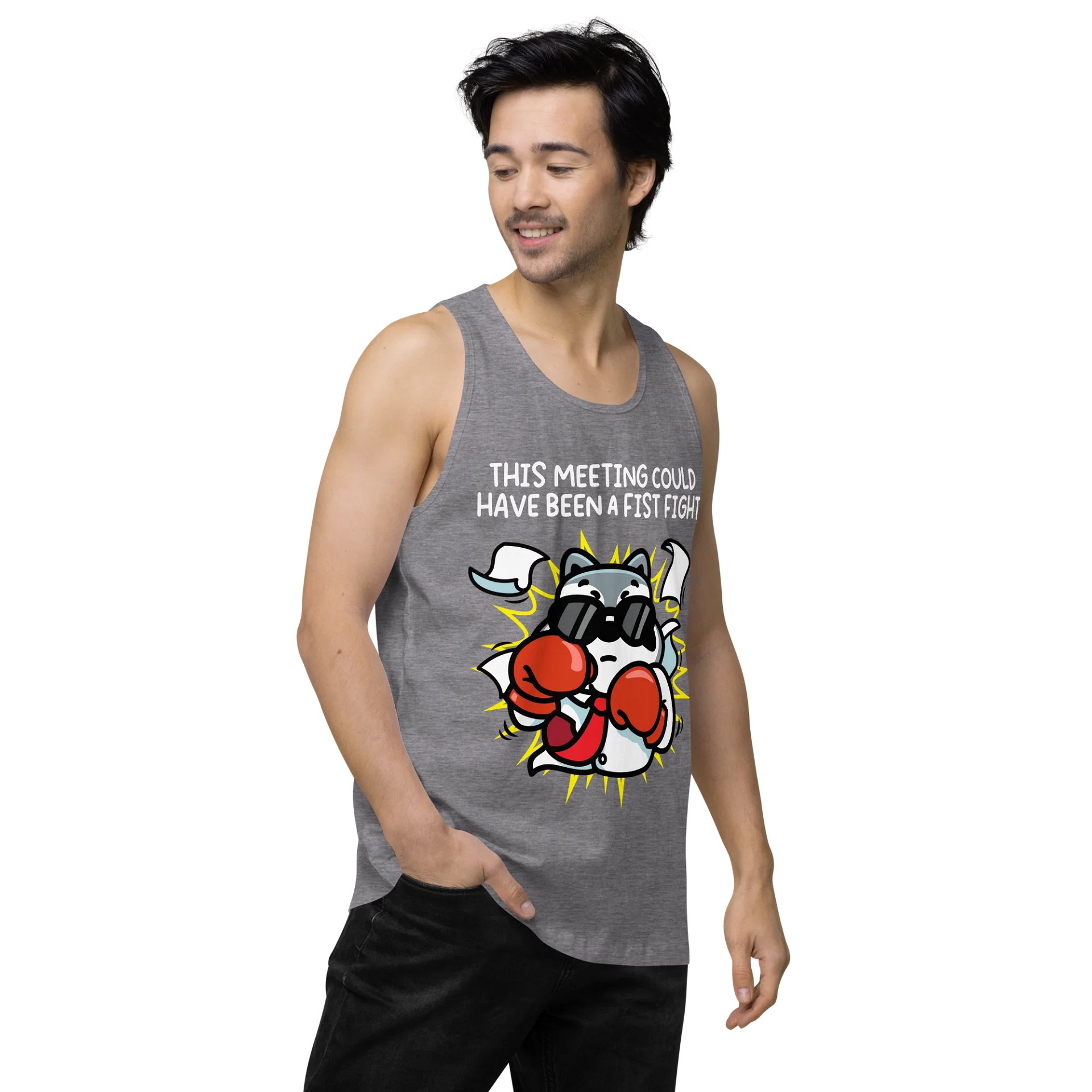 Fist Fight Men's Tank product image (3)