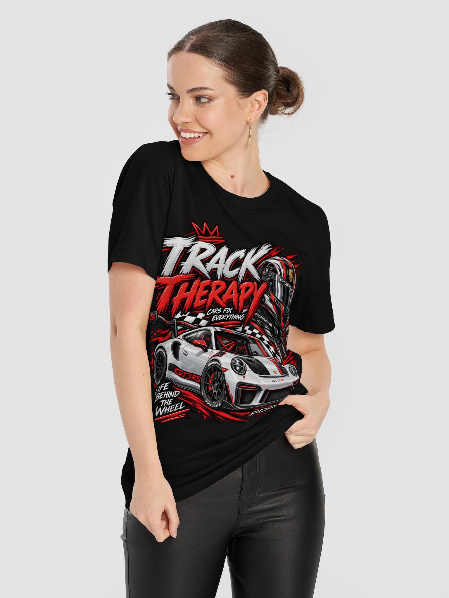 Track Therapy Porsche Tee product image (101)