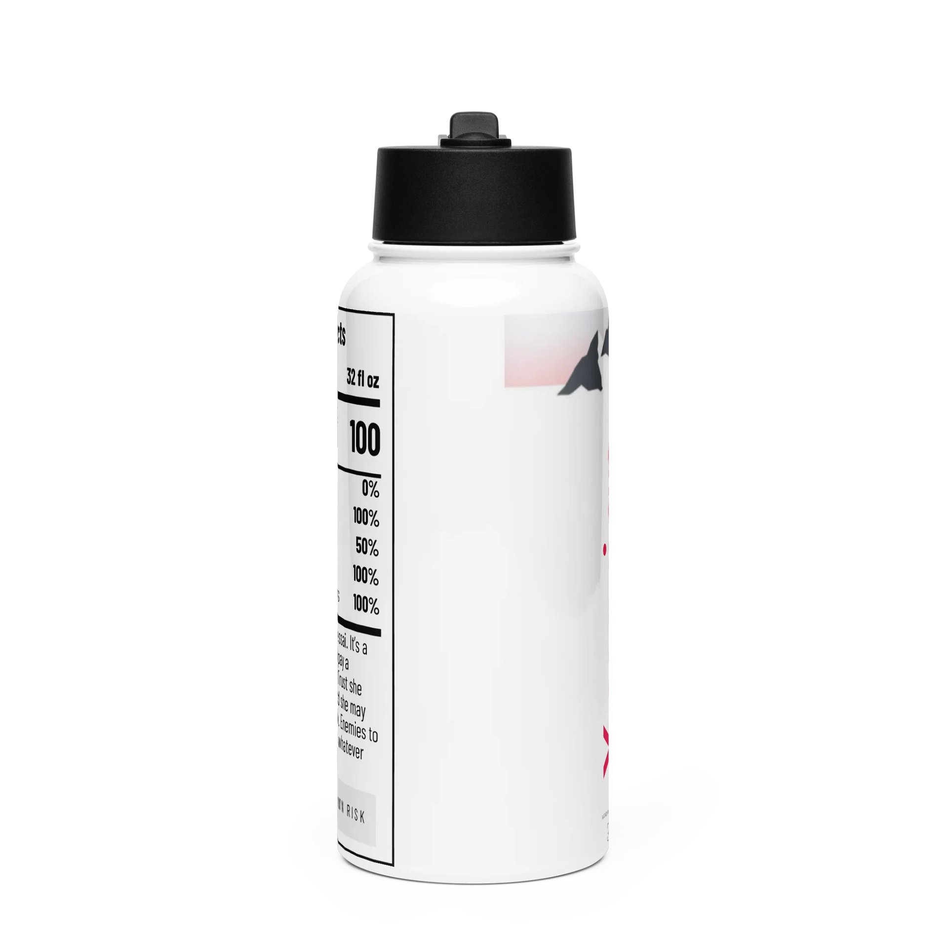 Xeyvian 32oz Spring Stainless Steel Water Bottle product image (3)