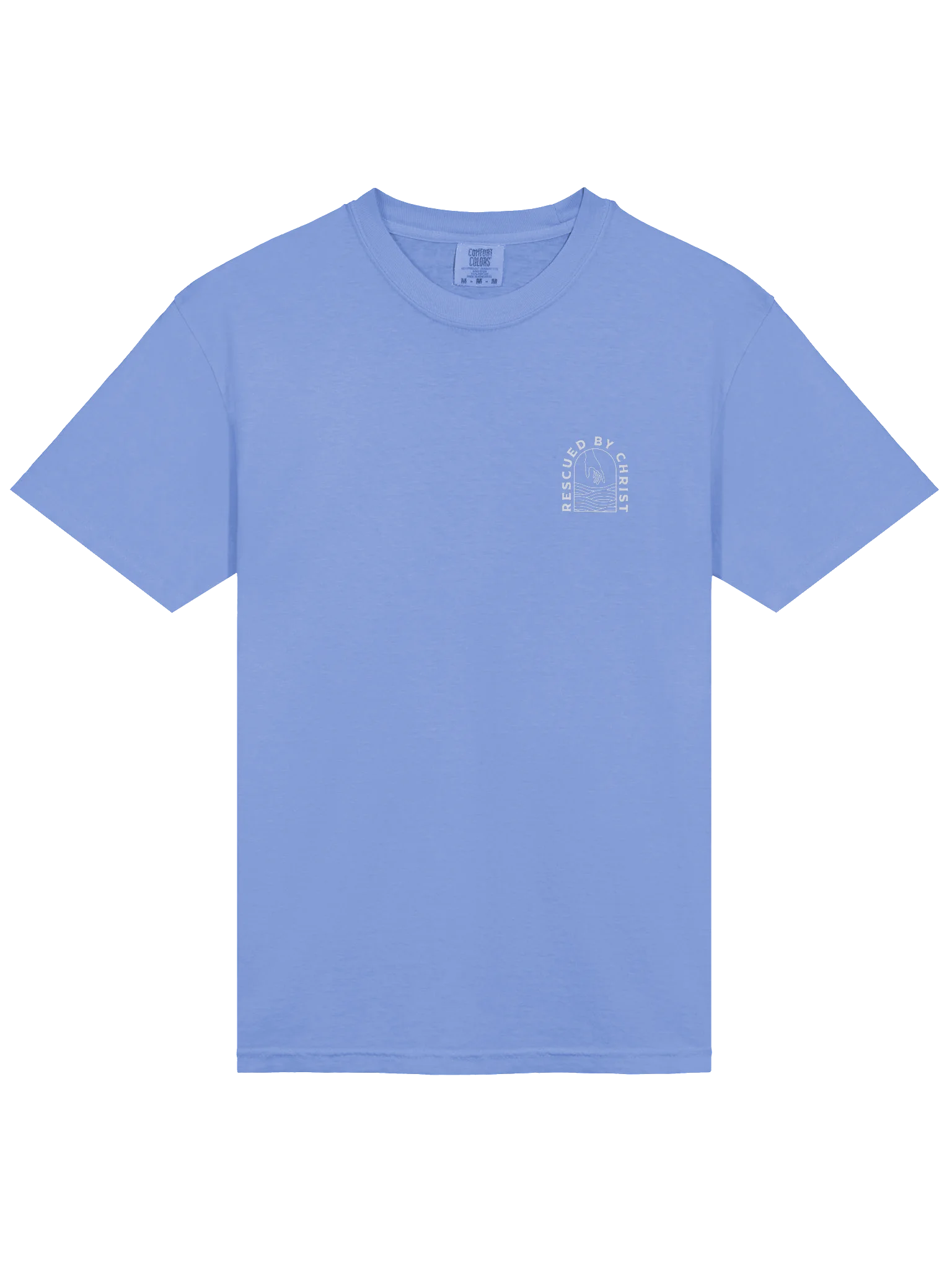 "Rescued by Christ" Essential Tee product image (3)