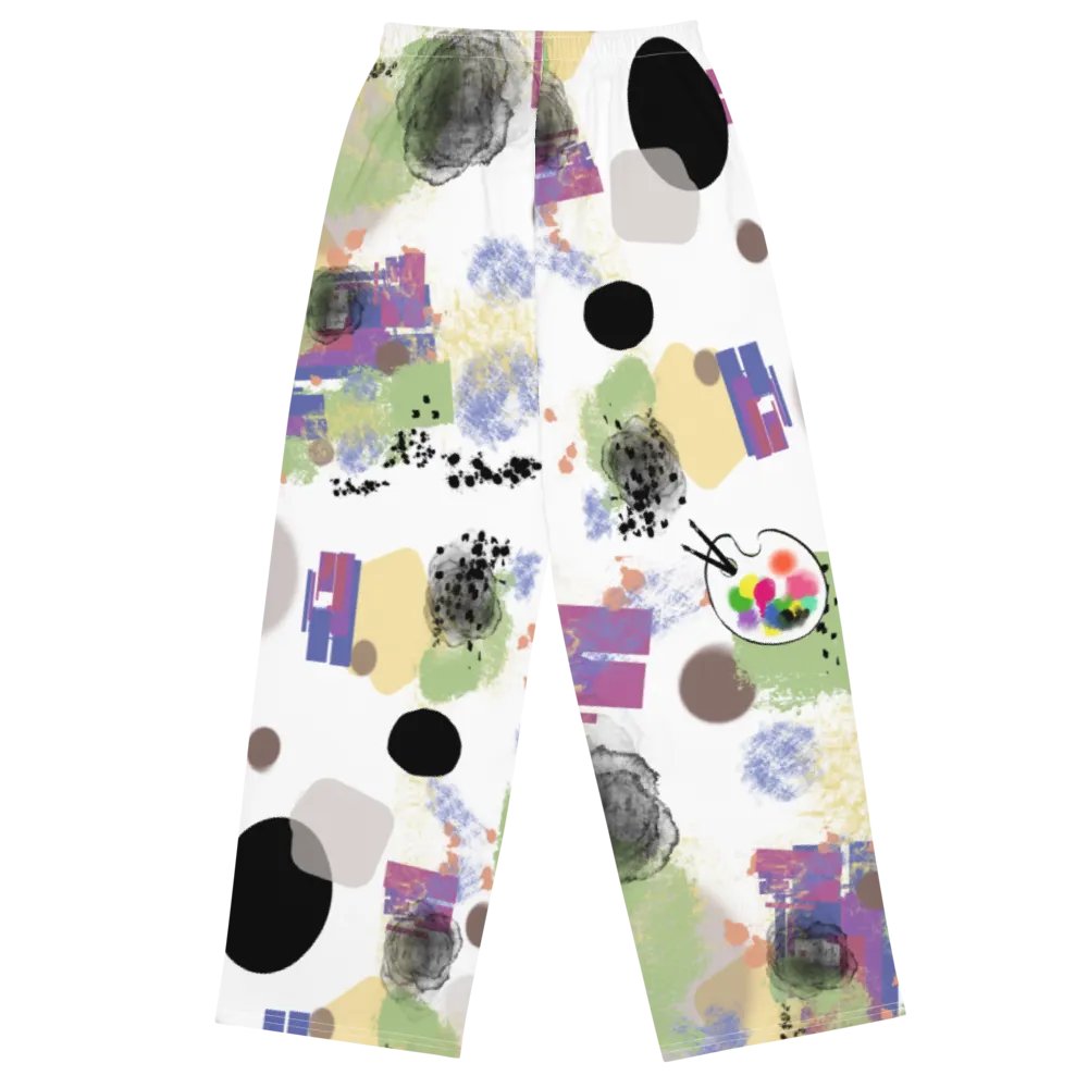AbstractWear 'Nice Neutral' Wide Unisex Pants product image (2)