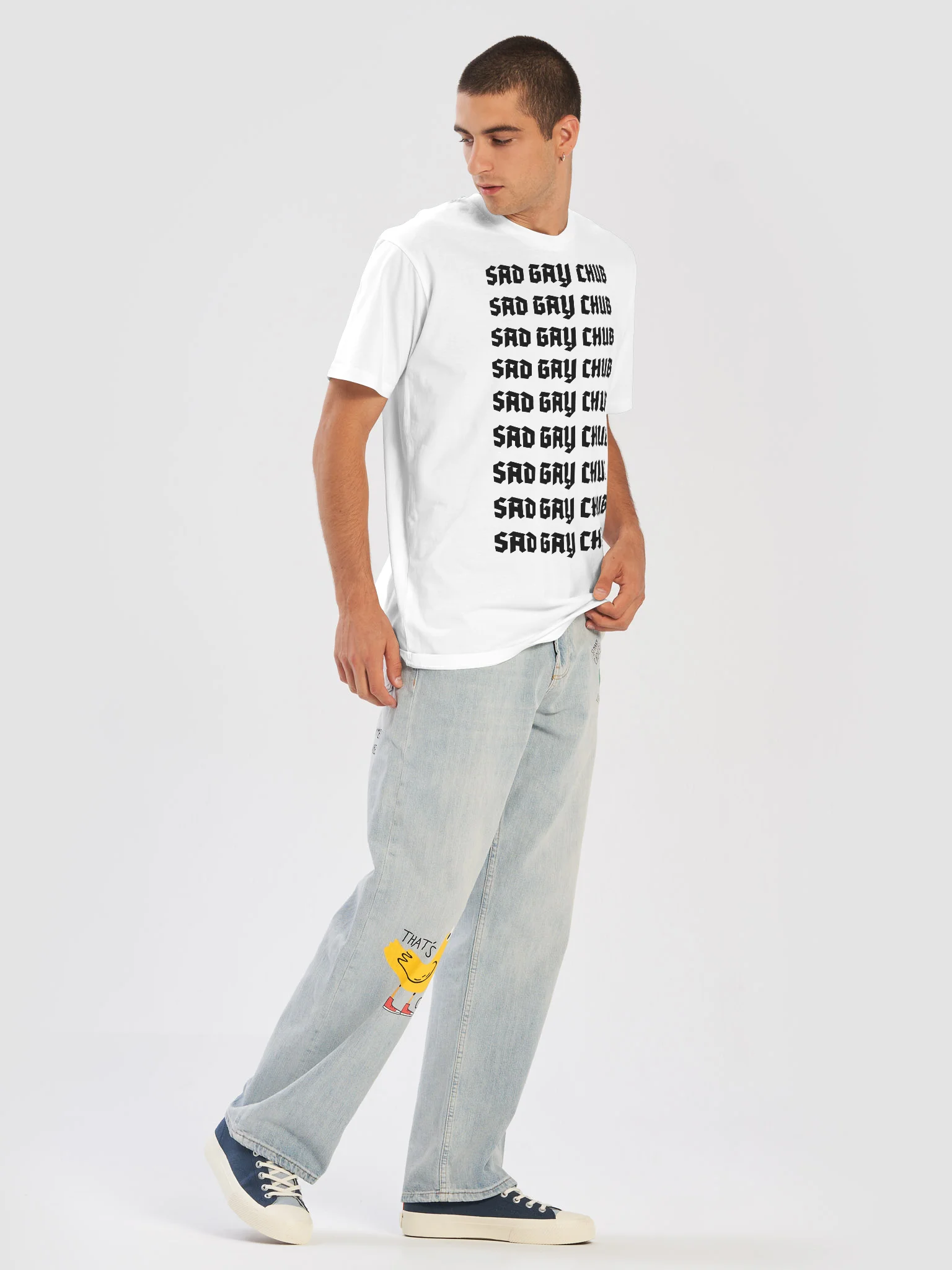 DH (Depressed Homosexual) Unisex T-Shirt product image (4)