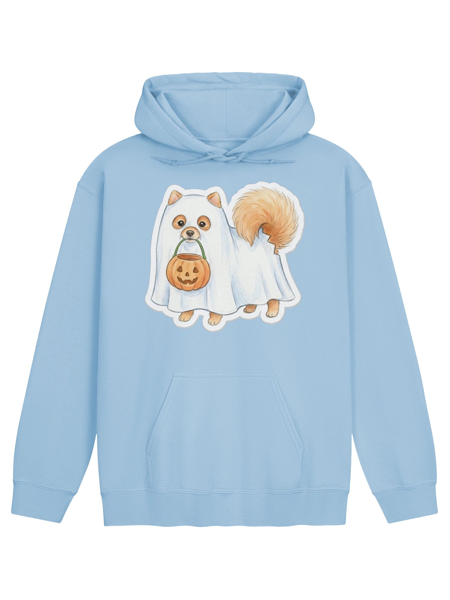Little Ghost Pomeranian Hoodie product image (1)