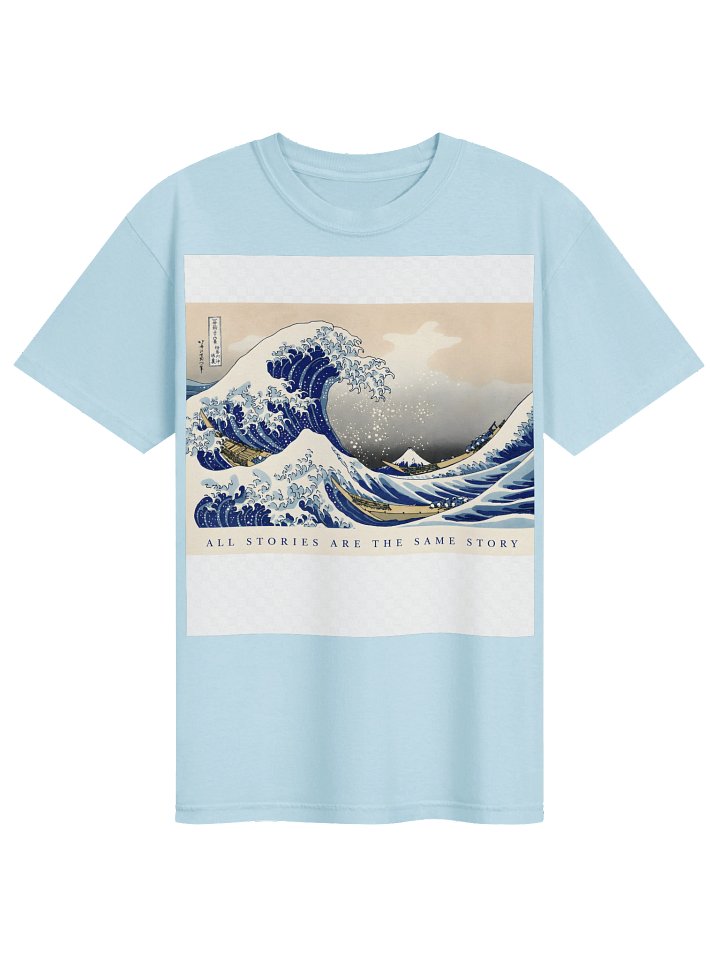 Geomytha Artifact 003 — The Great Wave Tee product image (1)