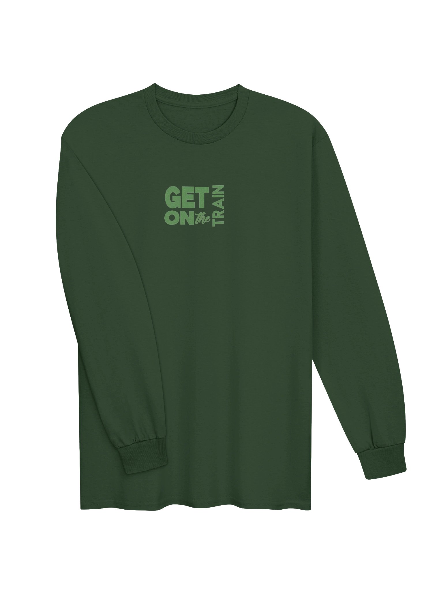 24hr Train Long Sleeve - Green product image (3)