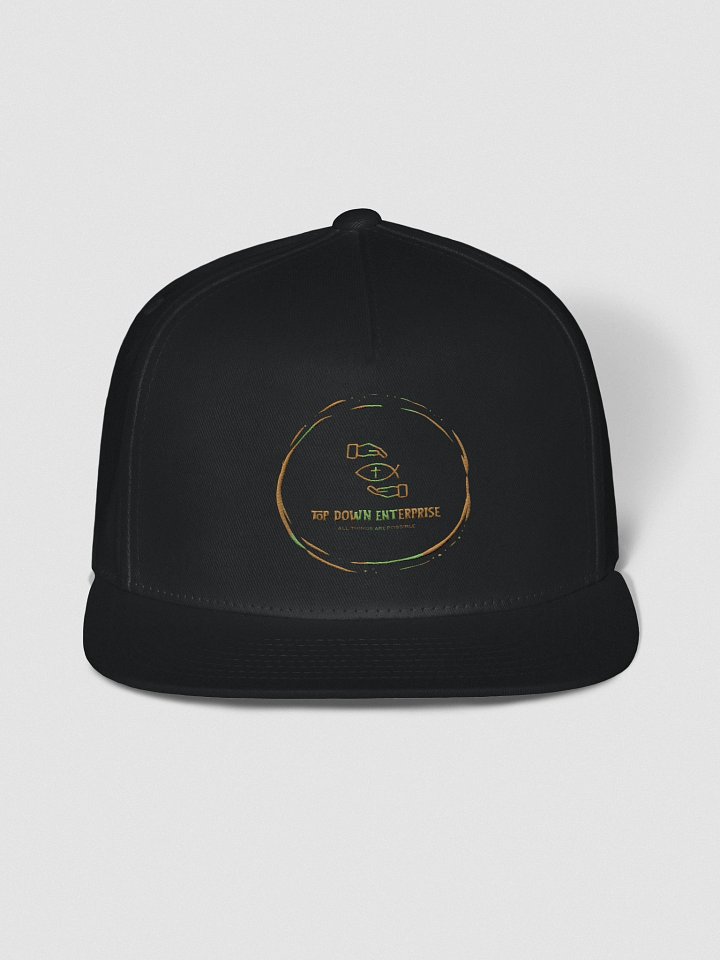 Top Down Gold Logo QR Snapback product image (1)