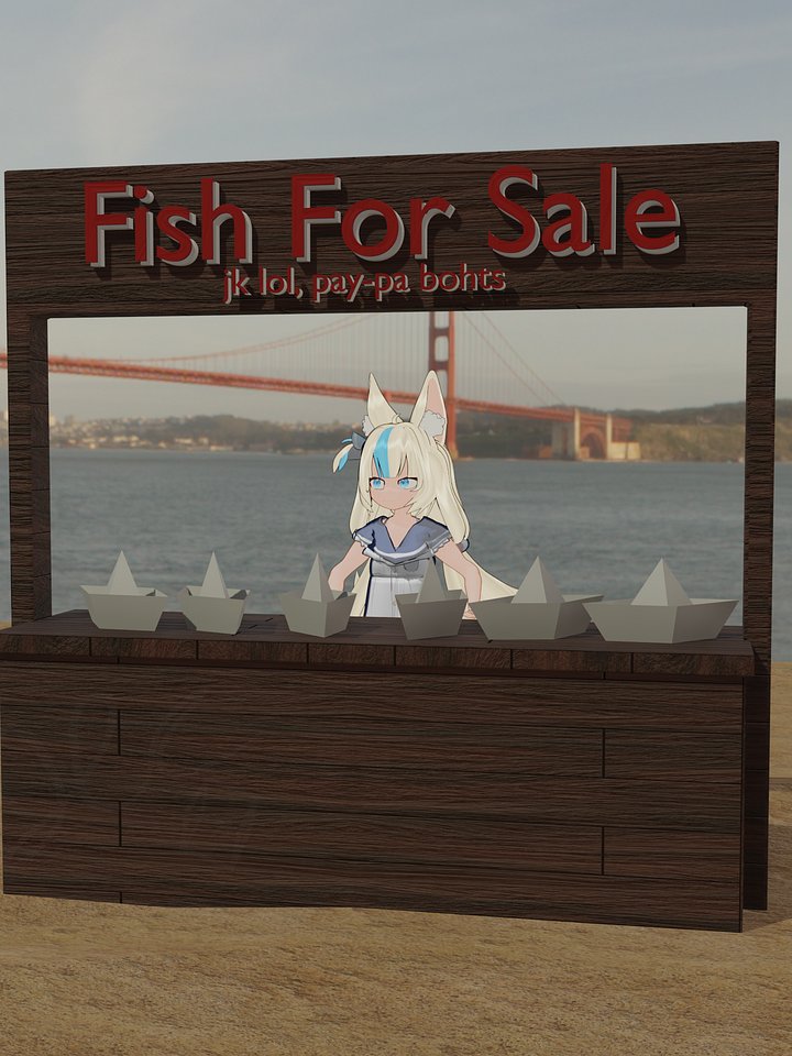 Sameko Saba Rigged 3D model (V0.0.1) product image (1)