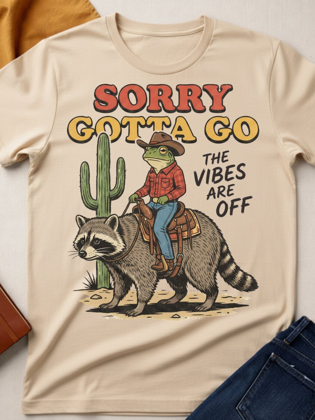 Cowboy Frog Raccoon product image (1)