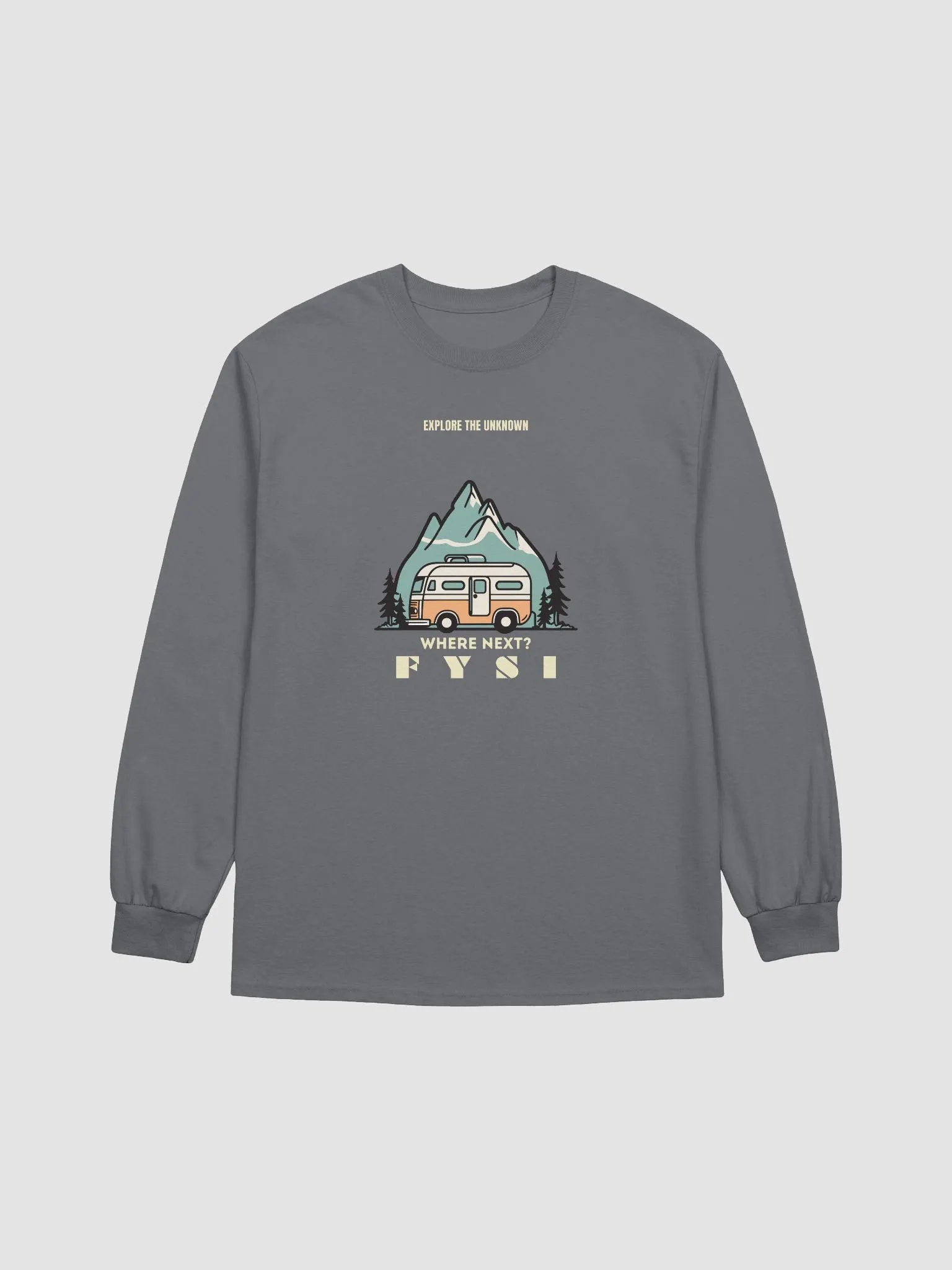 Where Next organic cotton long sleeve t-shirt product image (1)
