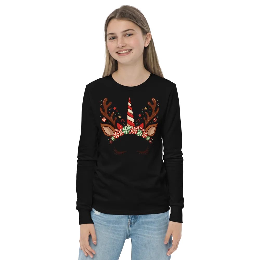 Candyland Antler Unicorn Black product image (2)