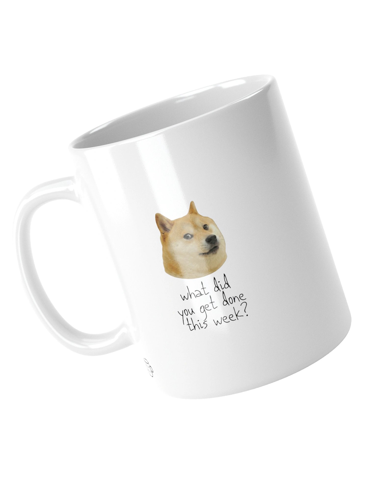 What Did You Get Done This Week Doge Mug – Funny Office Meme Coffee Mug | 11oz Boss Gift product image (5)