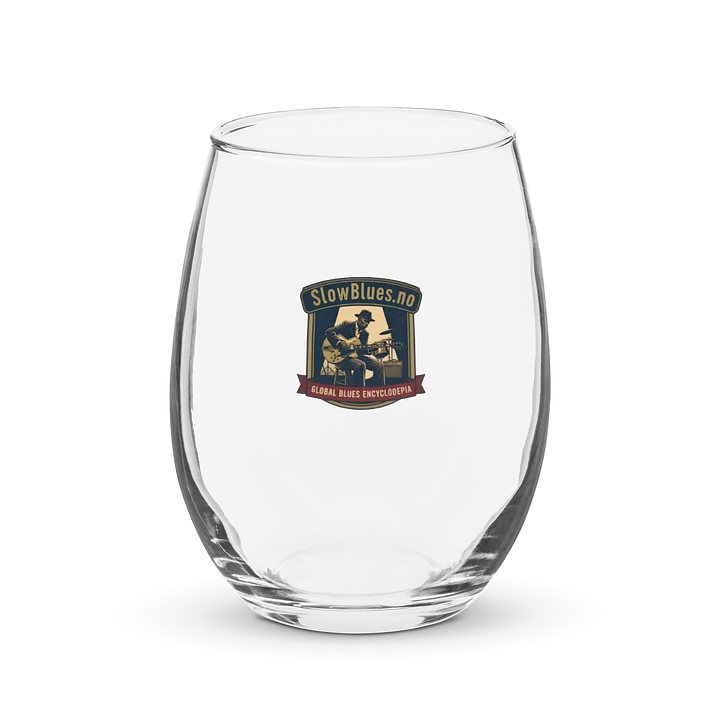 SlowBlues – Stemless Wine Glass product image (1)