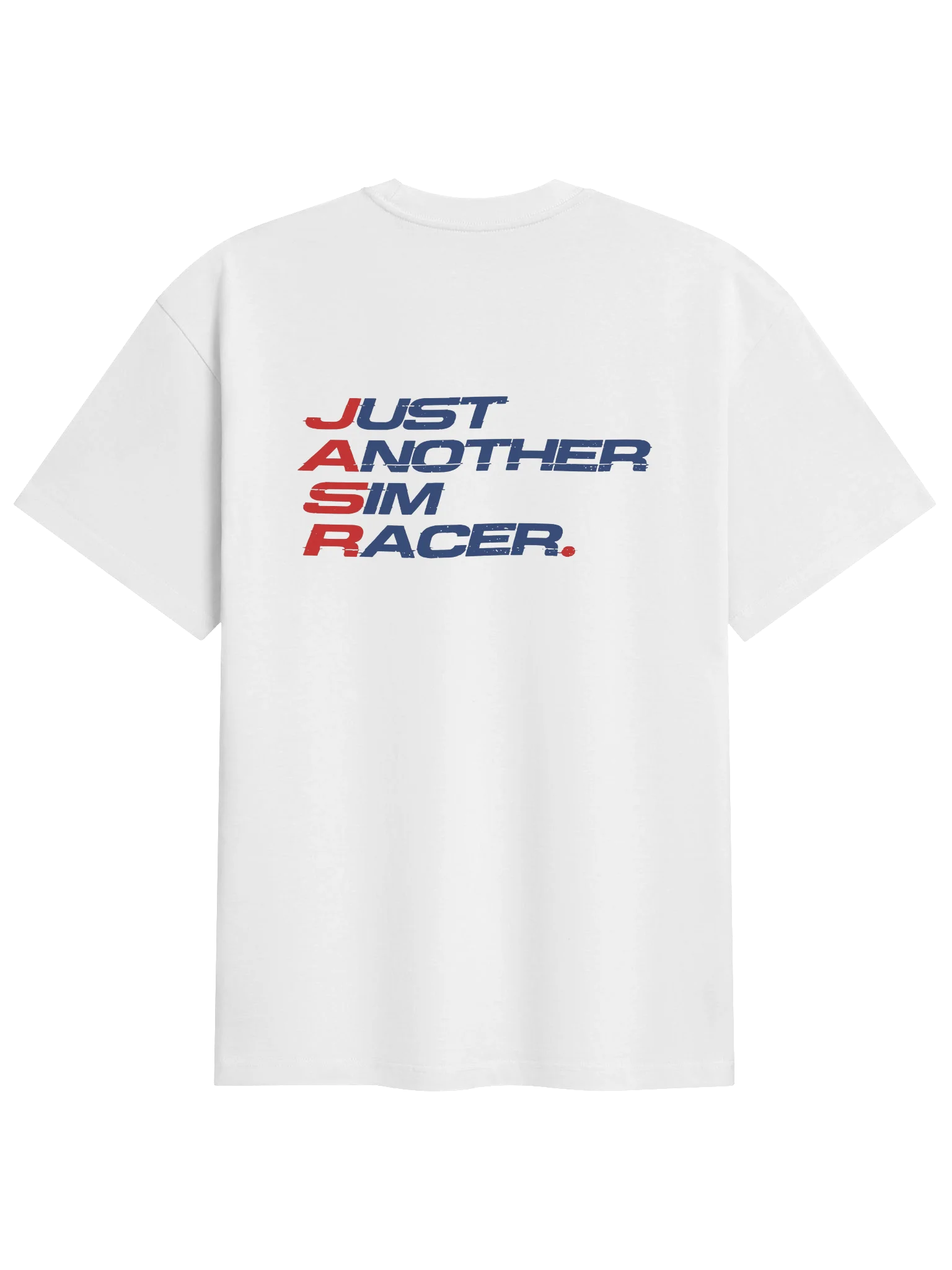 JASR White Racer Tee product image (6)