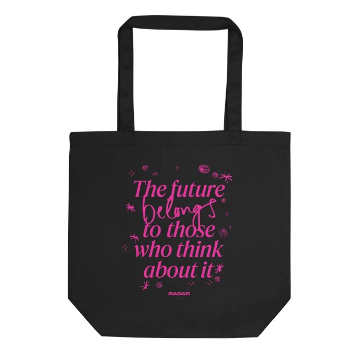 Future Tote Bag - Black & Pink product image (1)