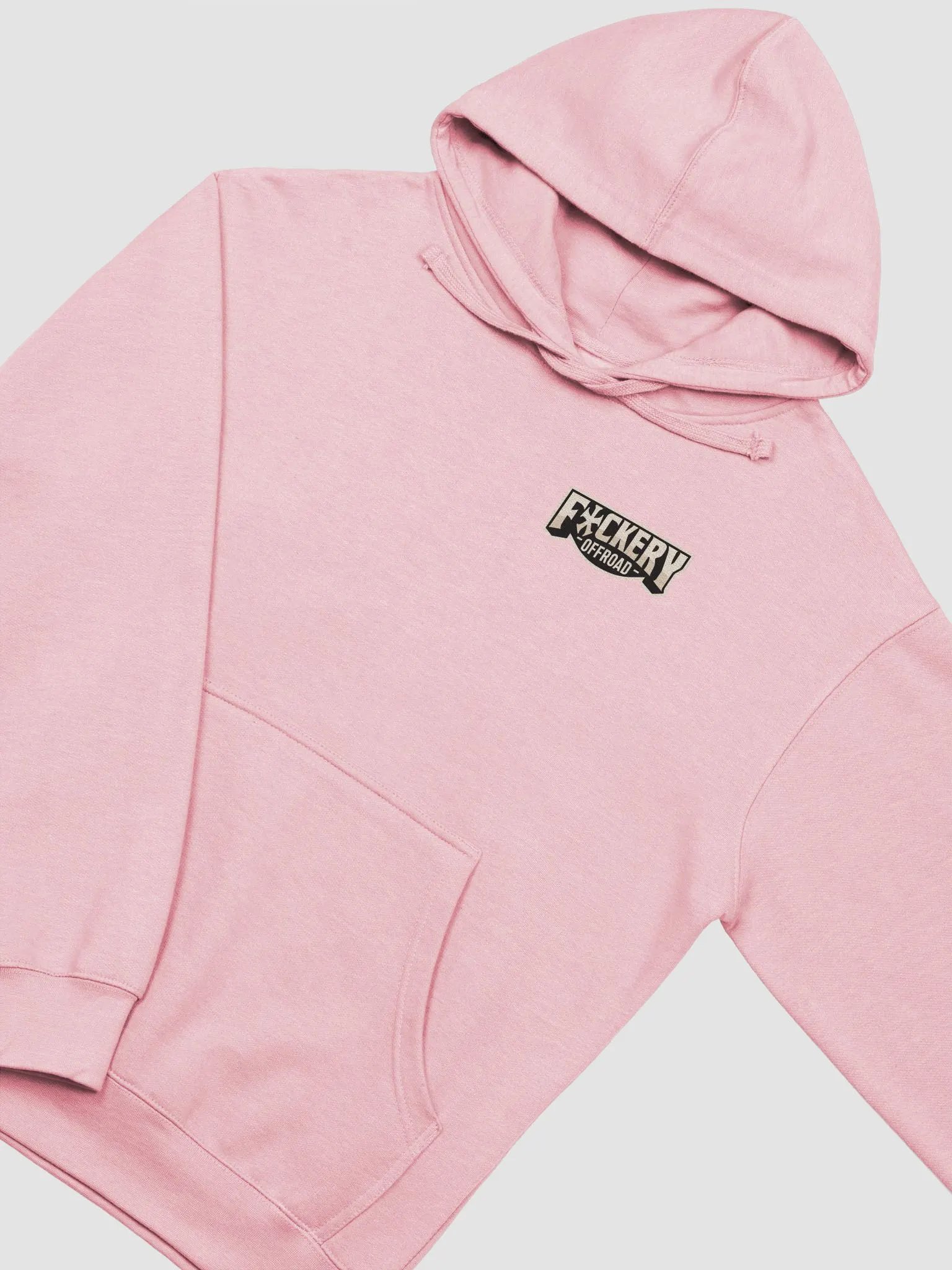 Ladies Pull-Over Hoodie with Fuckery Jeep Logo - Clean product image (18)
