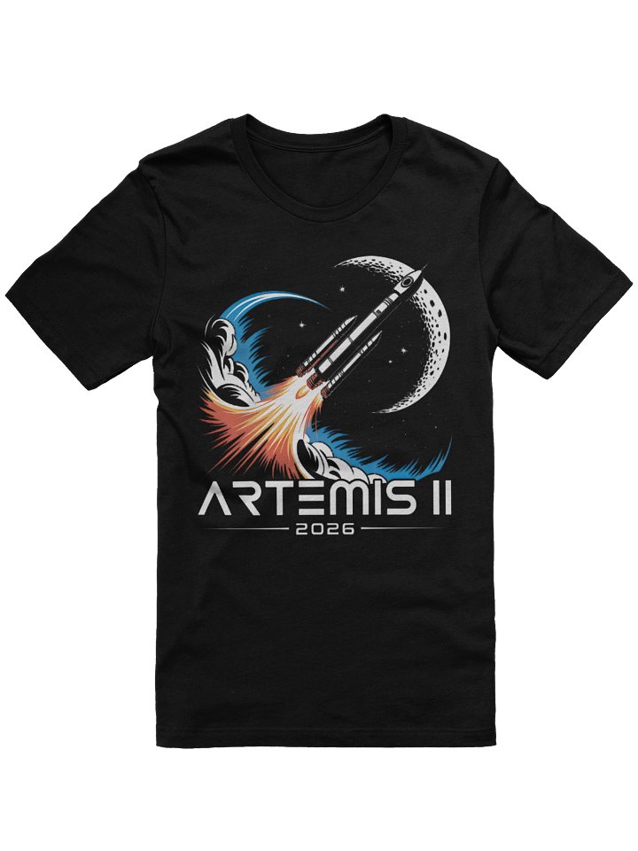 Artemis II Launch to The Moon Space Mission 2026 Supersoft T-shirt product image (3)