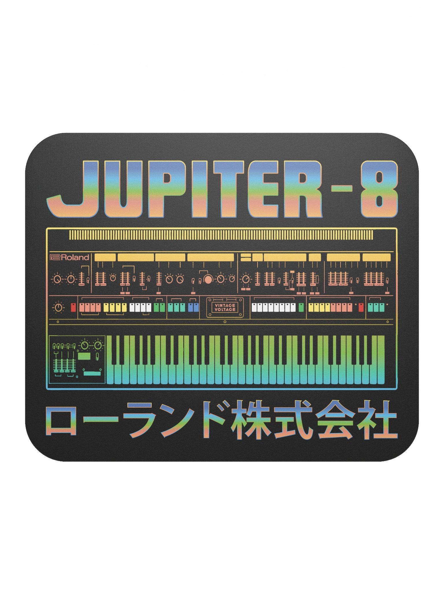 Jupiter 8 Mouse Mat - Roland JP-8 (Vintage Analog Synthesizer) product image (3)