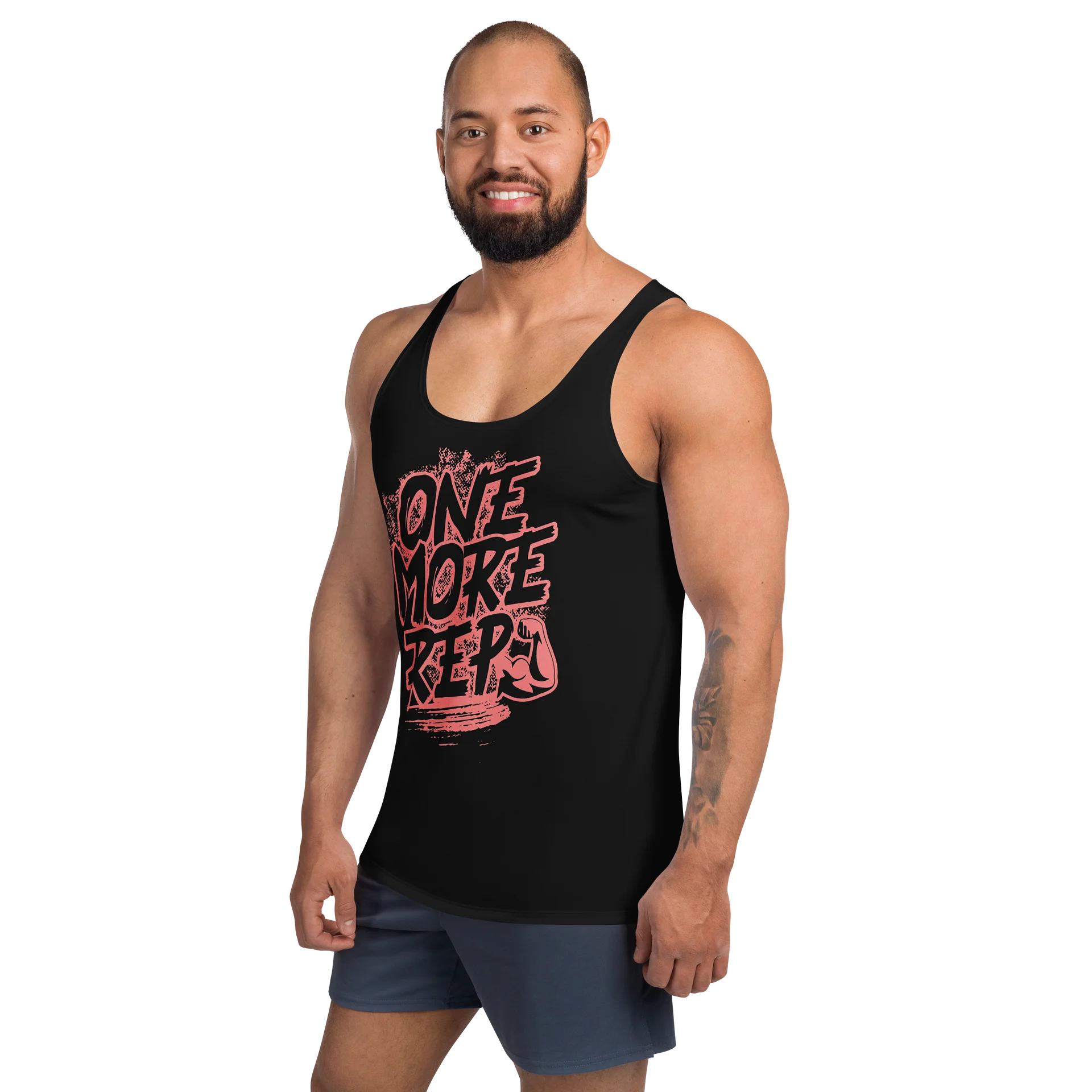 One More Rep Fitness Tank Top for Gym Motivation product image (2)