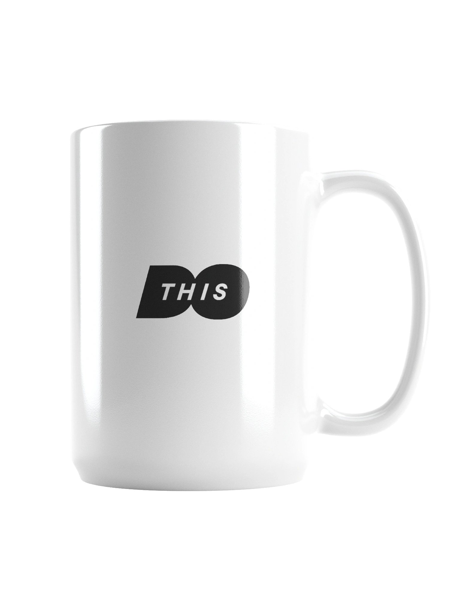 Bold White Mug product image (2)