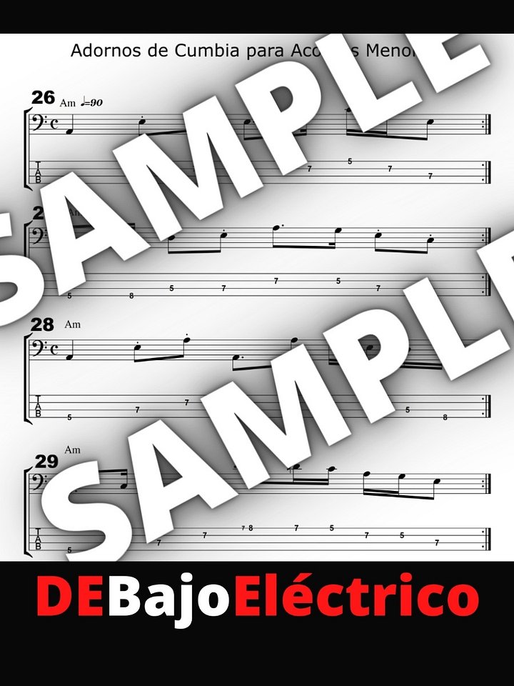 Bajo Cumbia - Adornos para bajo cumbia product image (2)